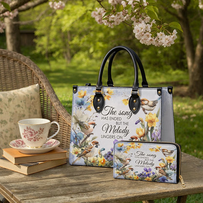Shineful Melody Garden Leather Bag