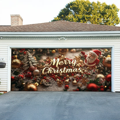Shineful Garage Door Banner Decoration Merry Christmas