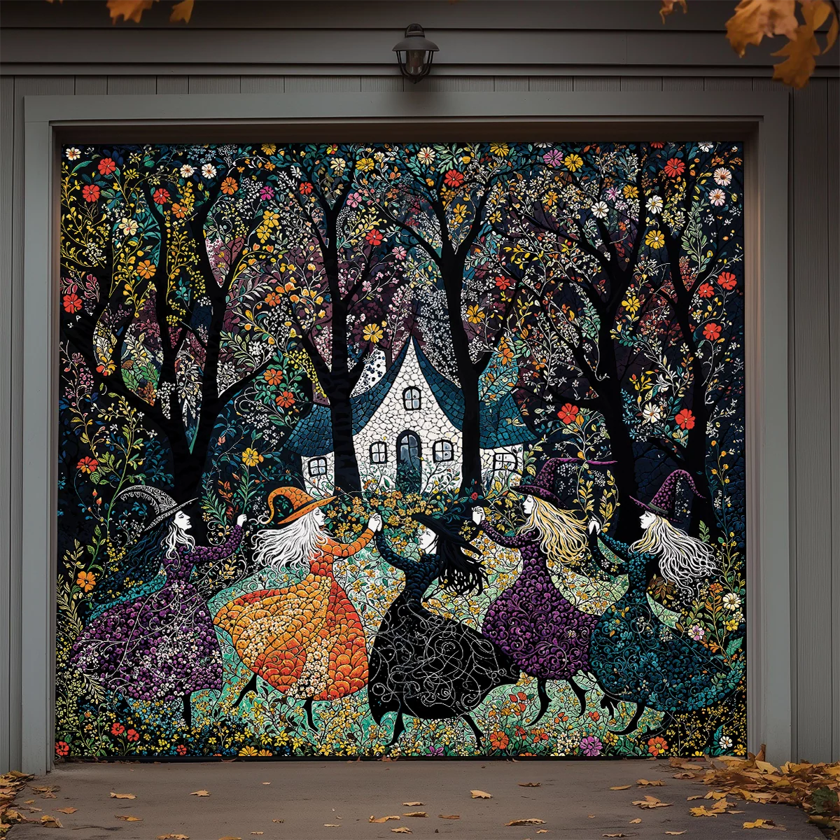 Shineful Garage Door Banner Decoration - Beautiful Witchy Woman