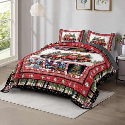 Shineful All Season Quilt 3-Piece Set - Christmas Holiday Haul