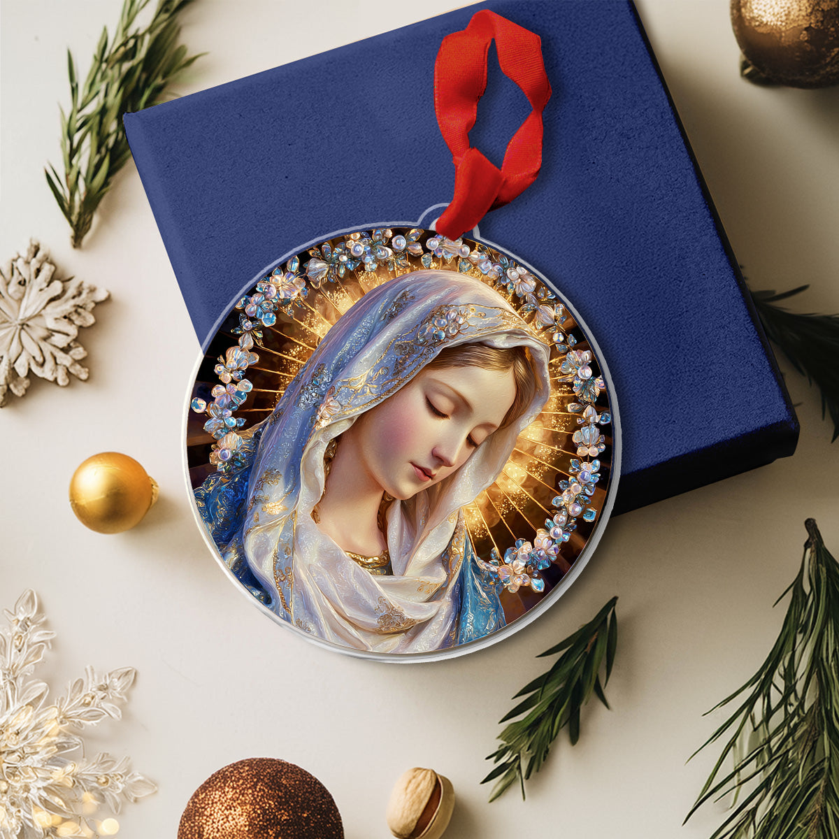 Shineful 2D Acrylic Ornament Holy Serenity