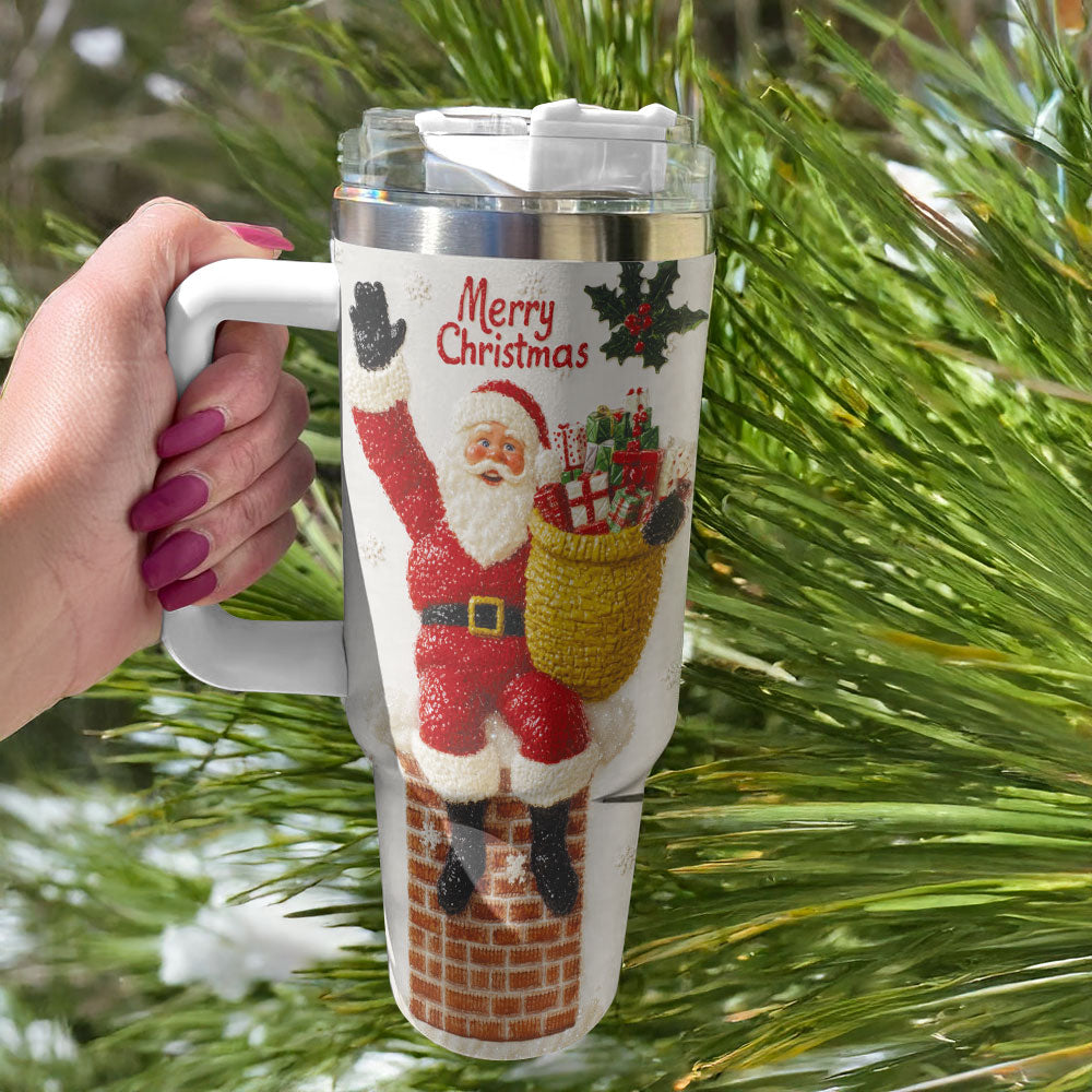Shineful Tumbler Christmas Chimney Surprise