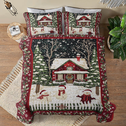Shineful All Season Quilt 3-Piece Set Festive Frolic