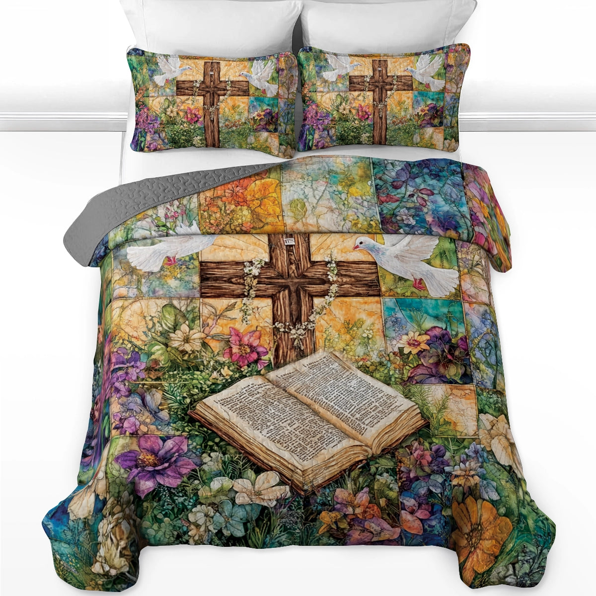 Shineful All Season Quilt 3-Piece Set - Blessed Sanctuary