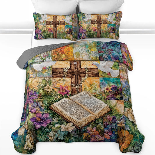 Shineful All Season Quilt 3-Piece Set - Blessed Sanctuary