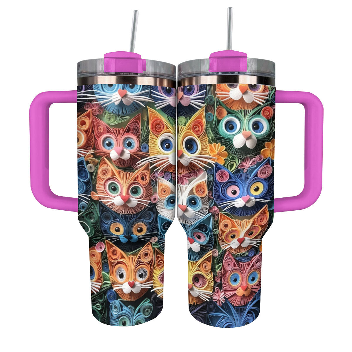 Shineful Glossy Tumbler Kitty Krew