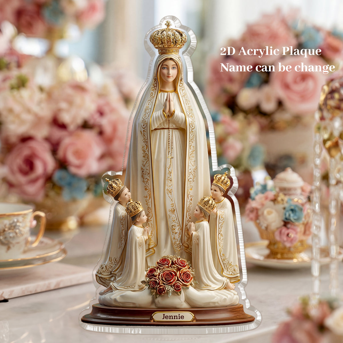 Shineful Custom Shaped Acrylic Plaque Mother of Grace Spiritual