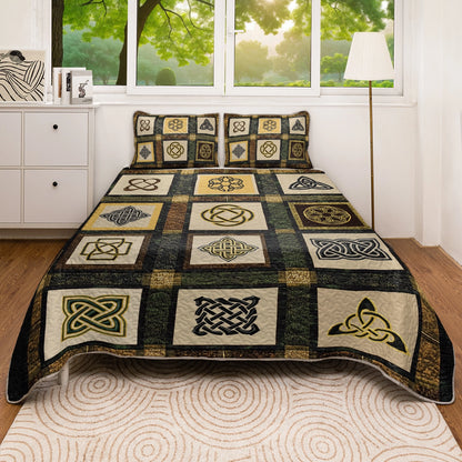 Shineful All Season Quilt 3-Piece Set - Celtic Knot Heritage