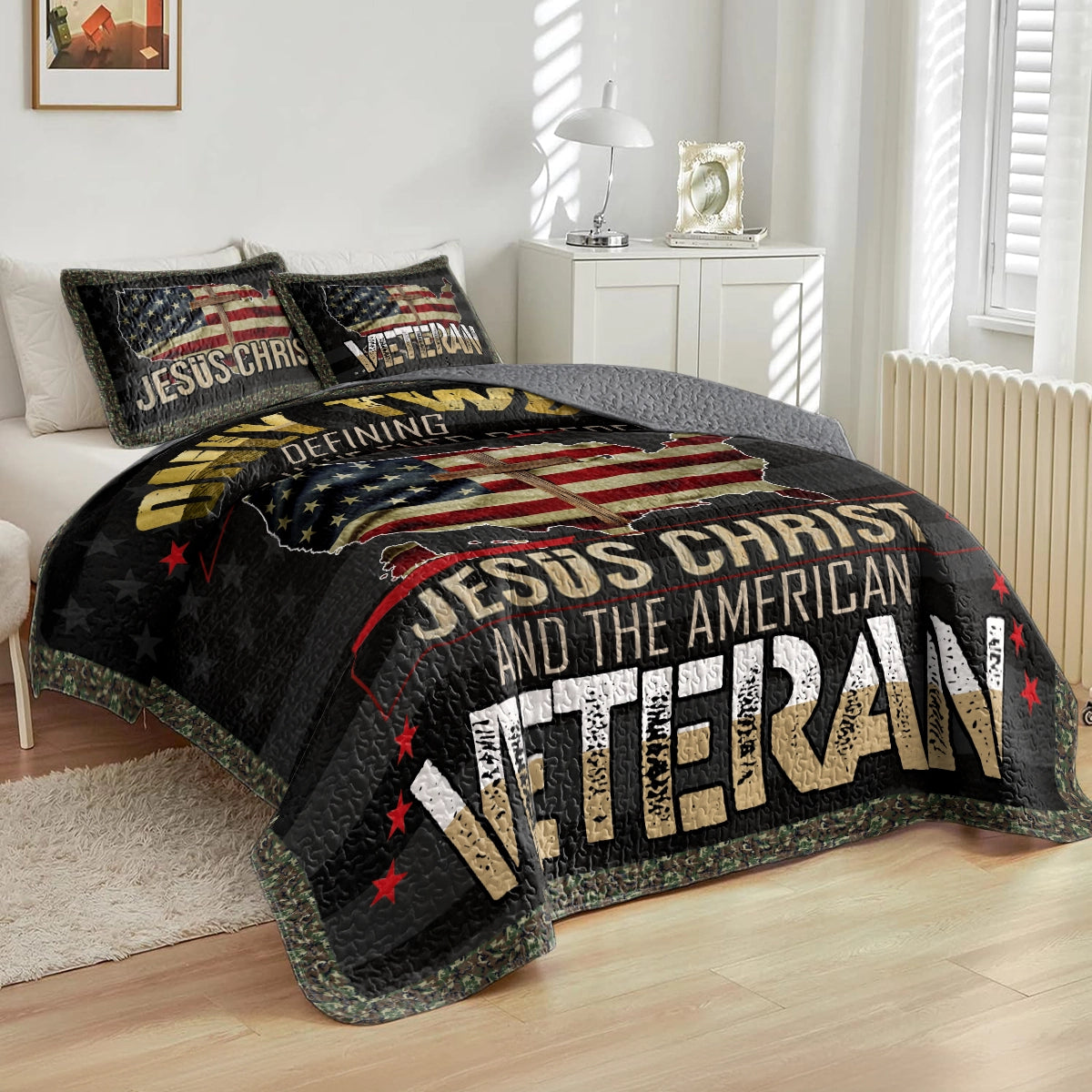 Shineful All Season Quilt 3-Piece Set - Valiant Veteran