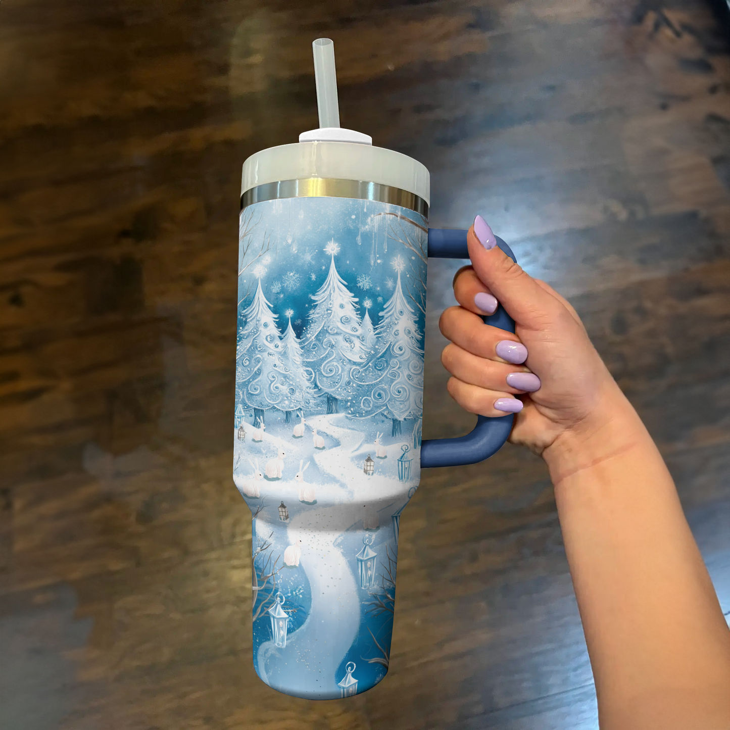 Shineful Tumbler Frosted Snowland