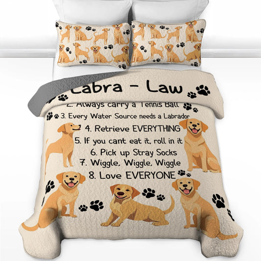 Shineful All Season Quilt 3-Piece Set - Labra-Law