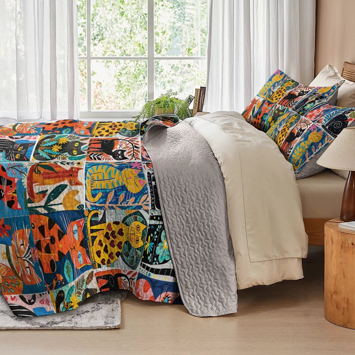 Shineful All Season Quilt 3-Piece Set Quiet Circus