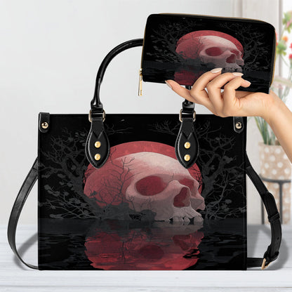 Shineful Leather Bag Still Beneath the Red Moon