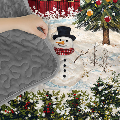 Shineful Quilt 3-Piece Set Country Christmas Charm