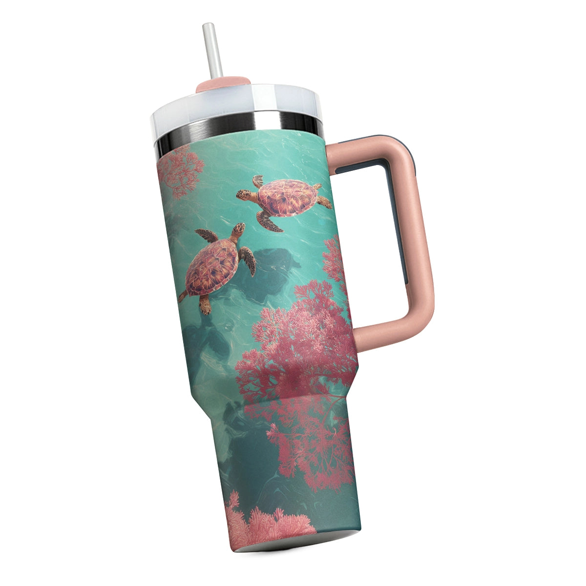 Shineful Tumbler Sea Turtles Ocean Companions