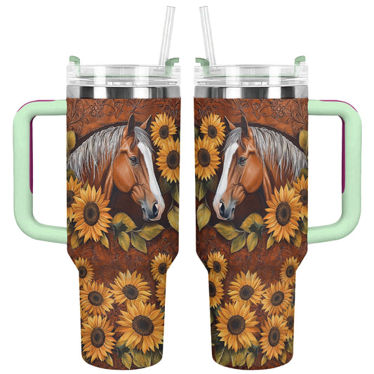 Shineful Tumbler Sunflower Saddle