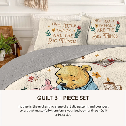 Shineful Quilt 3-Piece Set Little Things