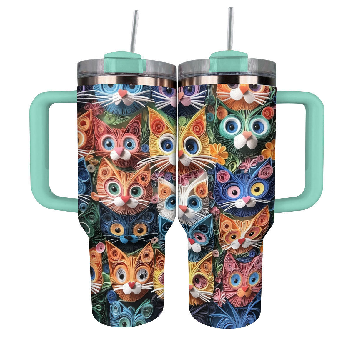 Shineful Glossy Tumbler Kitty Krew