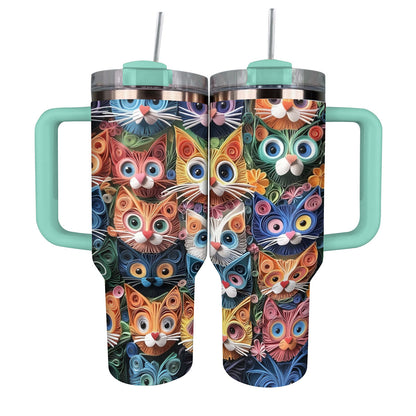 Shineful Glossy Tumbler Kitty Krew