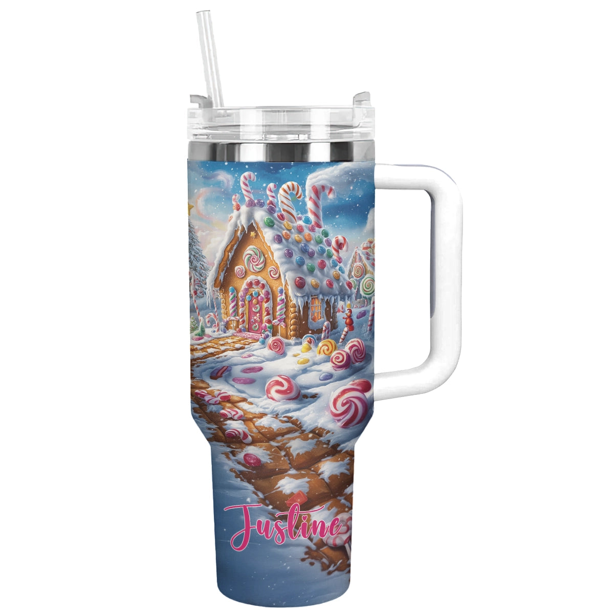 Shineful Glossy Tumbler Personalized Sweet Wonderland