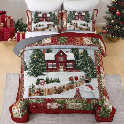 Shineful All Season Quilt 3-Piece Set Winter Dreams