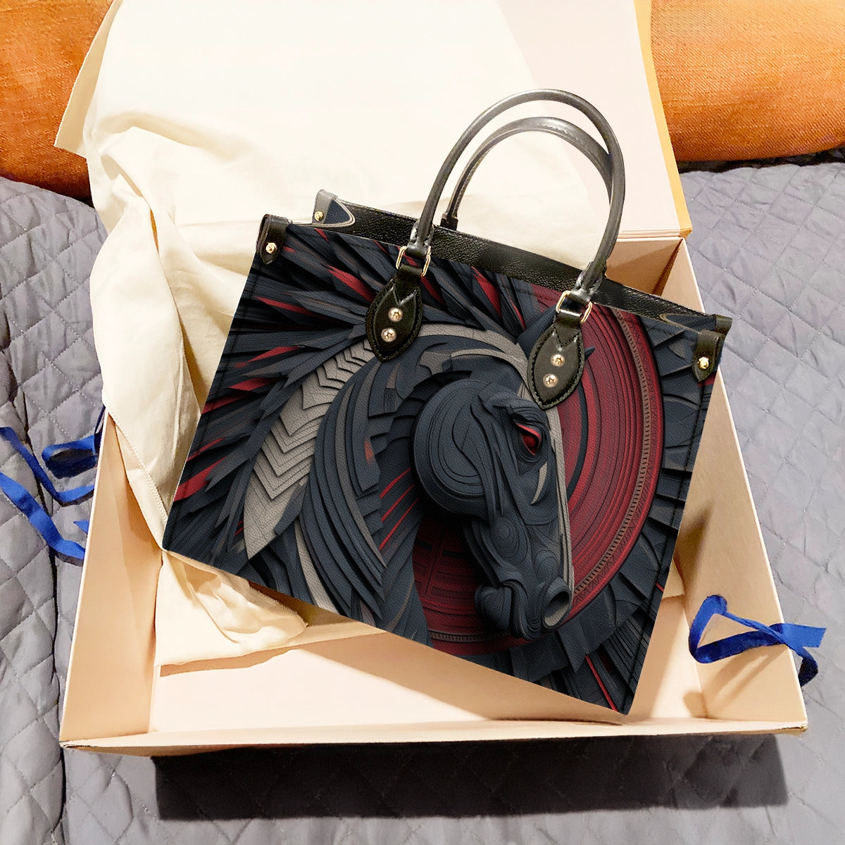 Shineful Leather Bag Obsidian Stallion Core