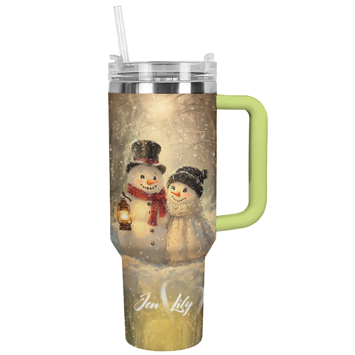 Shineful Tumbler Customized Snowy Cuddle