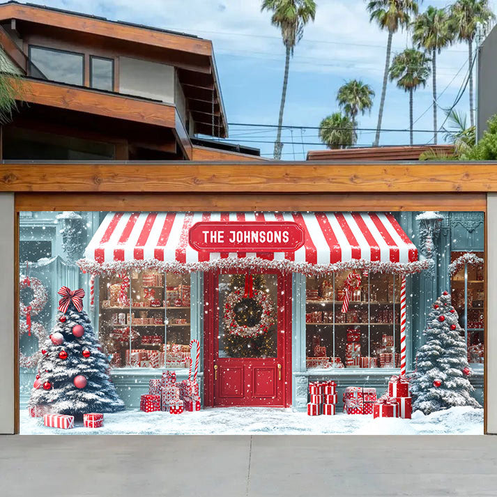 Shineful Personalized Garage Door Banner Decoration Interesting Christmas