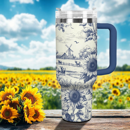 Shineful Tumbler Sunflower Farm Breeze