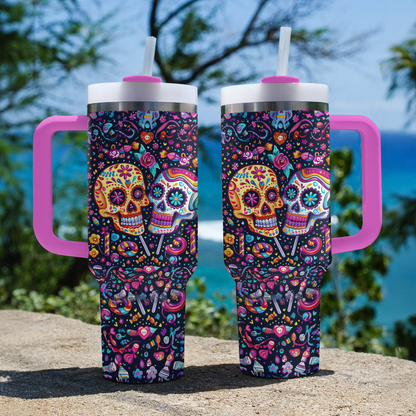 Shineful Tumbler Sugar Skull