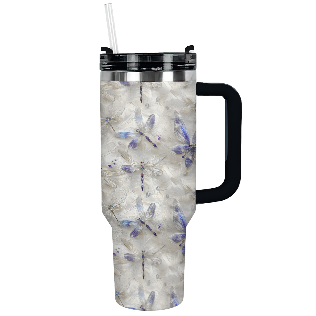 Shineful Tumbler Ethereal Dragonfly Elegance