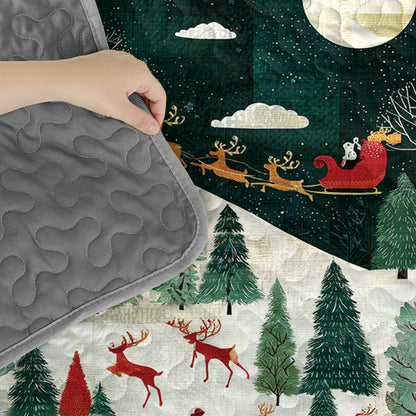 Shineful Quilt 3-Piece Set Christmas Eve Magic