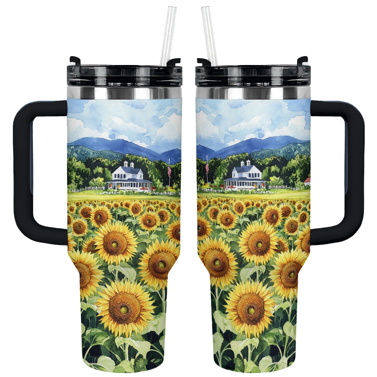 Shineful Tumbler Sunflower Farmhouse Glory