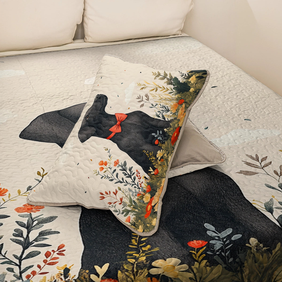 Shineful All Season Quilt 3-Piece Set - Labrador's Garden