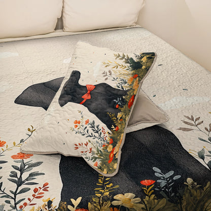 Shineful All Season Quilt 3-Piece Set - Labrador's Garden