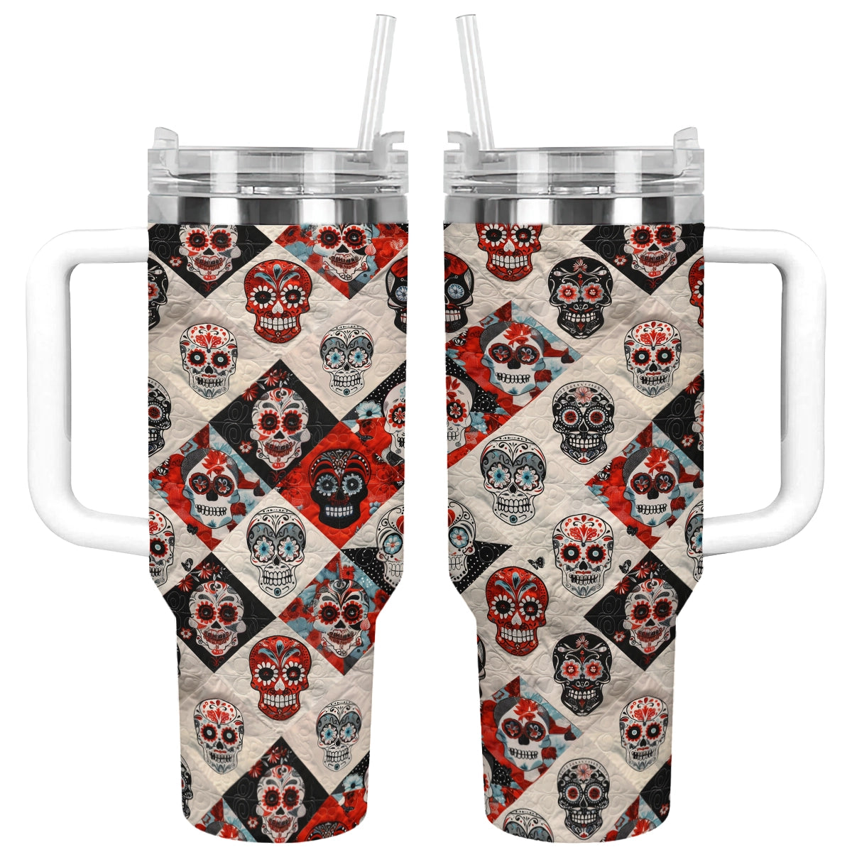 Shineful Tumbler Fiesta Skulls