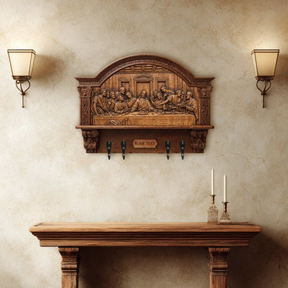 Shineful Key Holder Sacred Supper