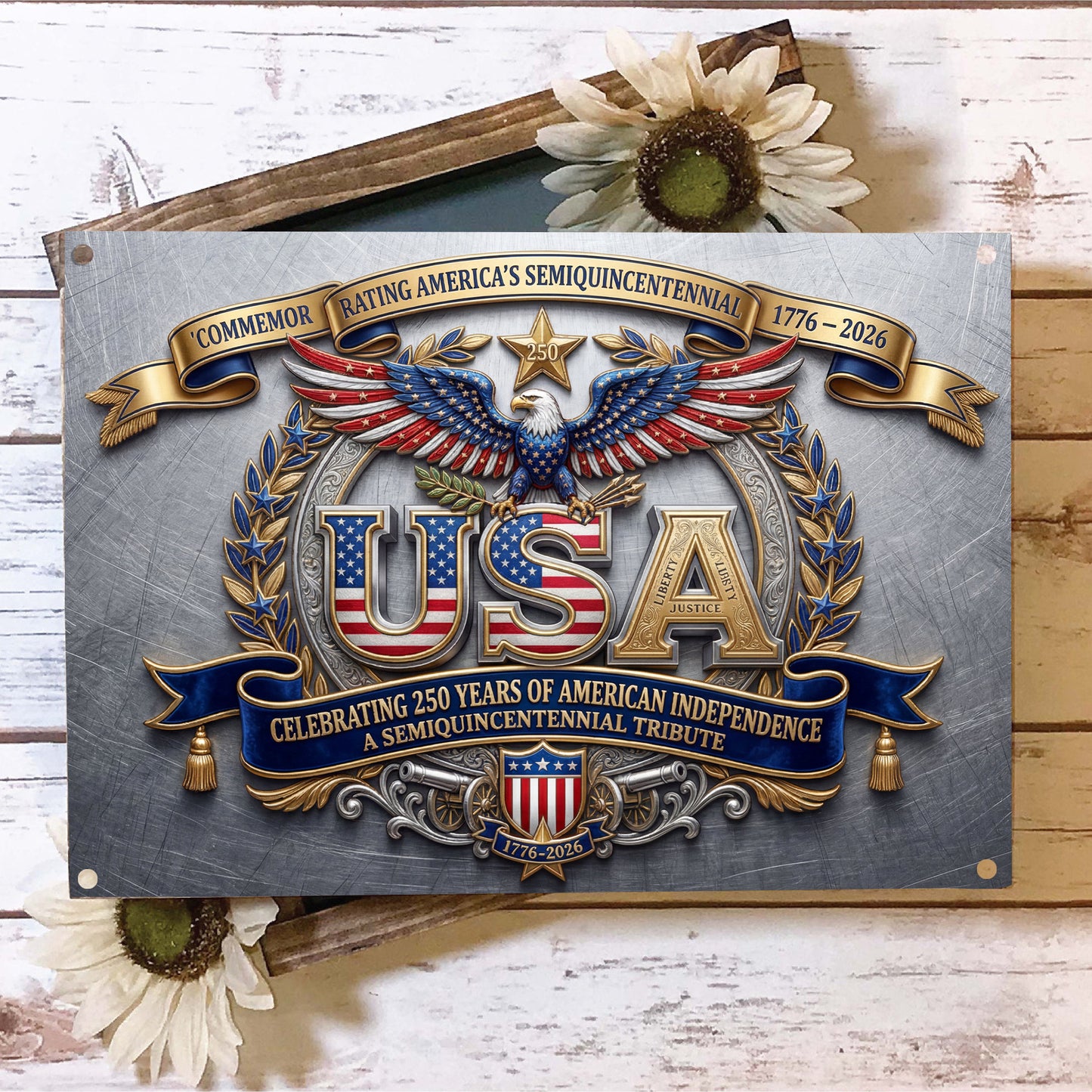 Shineful Patriot Legacy Metal Sign
