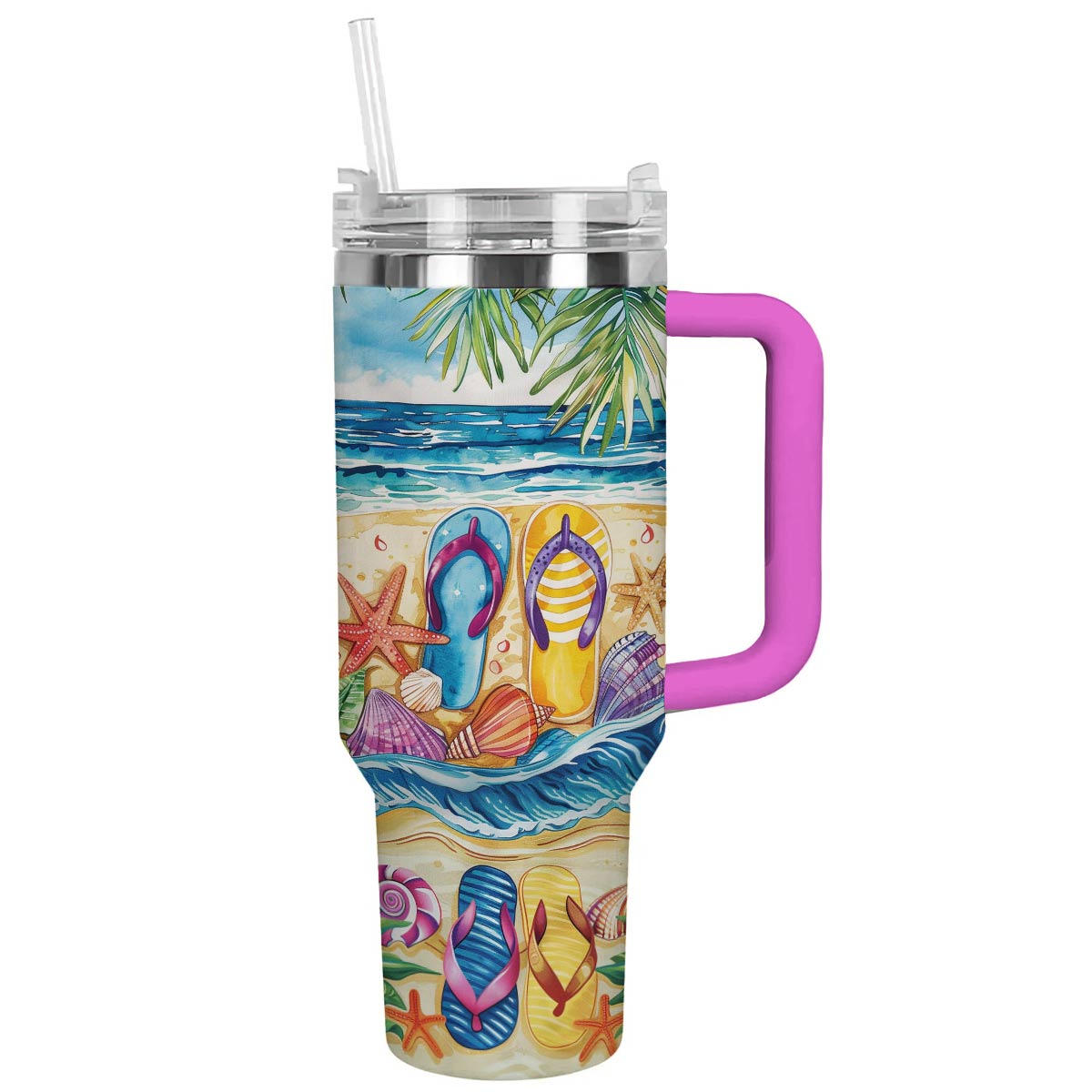 Shineful Tumbler Flip Flop Summer