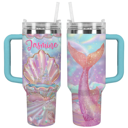 Shineful Tumbler Personalized Mermaid Enchanted Seas