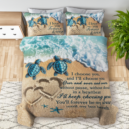 Shineful All Season Quilt 3-Piece Set Turtle Lover