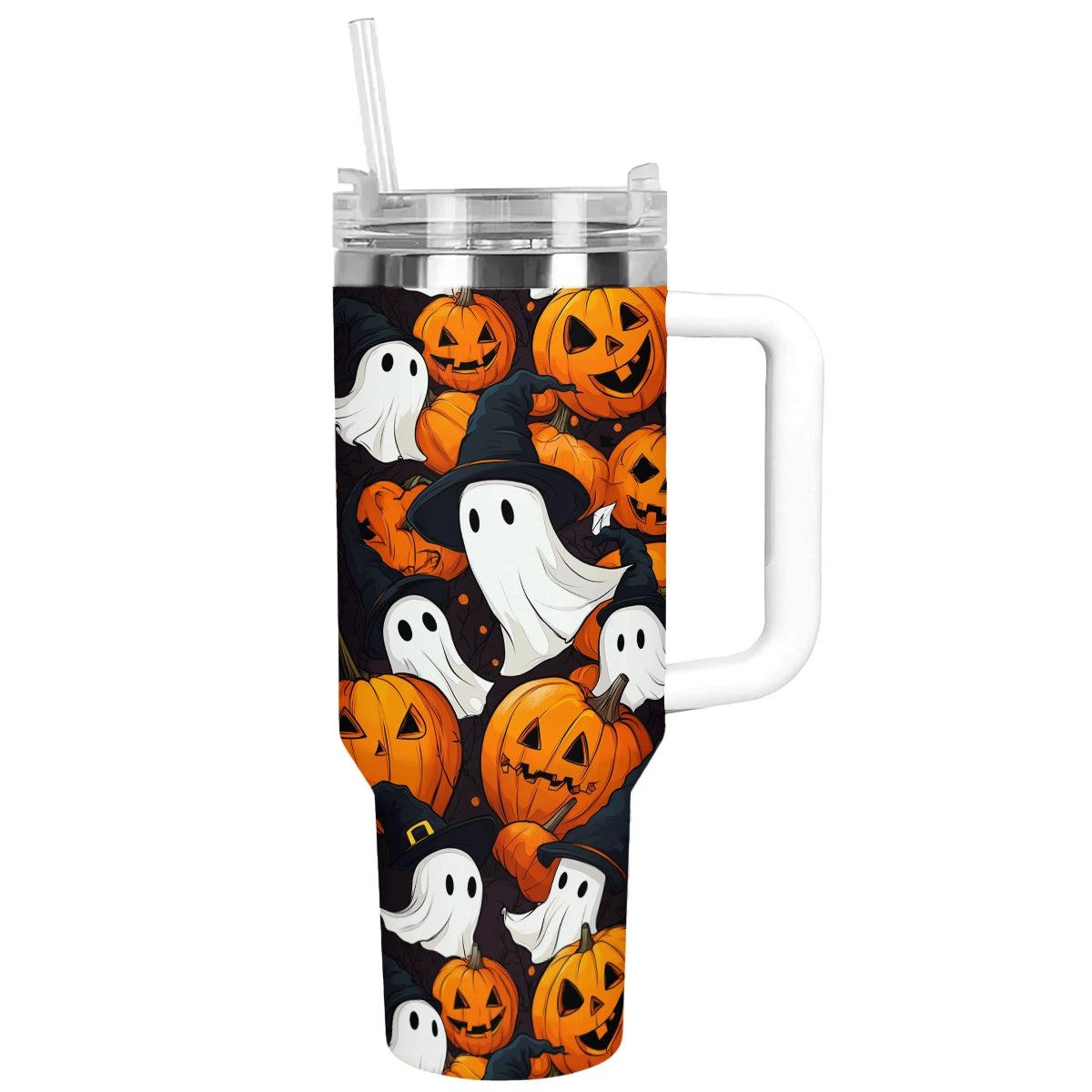 Shineful Tumbler Halloween  Pumpkin Ghosts