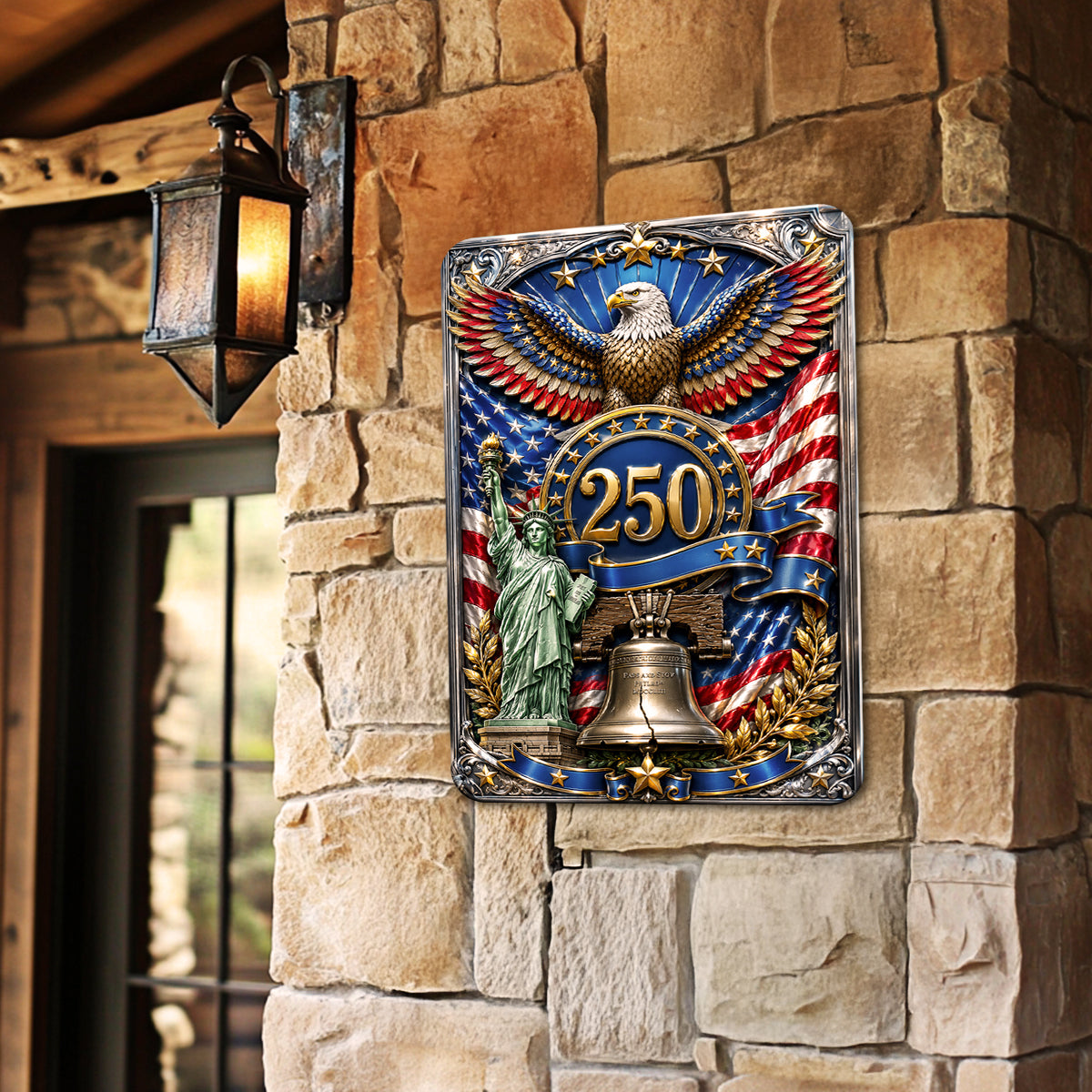 Shineful Liberty Legacy Metal Sign