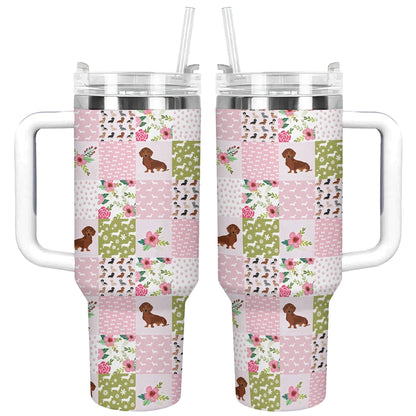 Shineful Tumbler Dachshund Dreams
