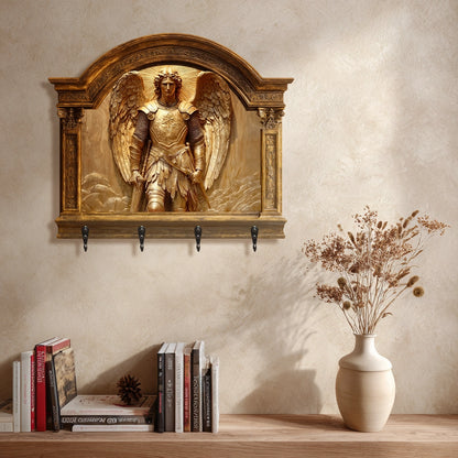 Shineful Key Holder Guardian Angel
