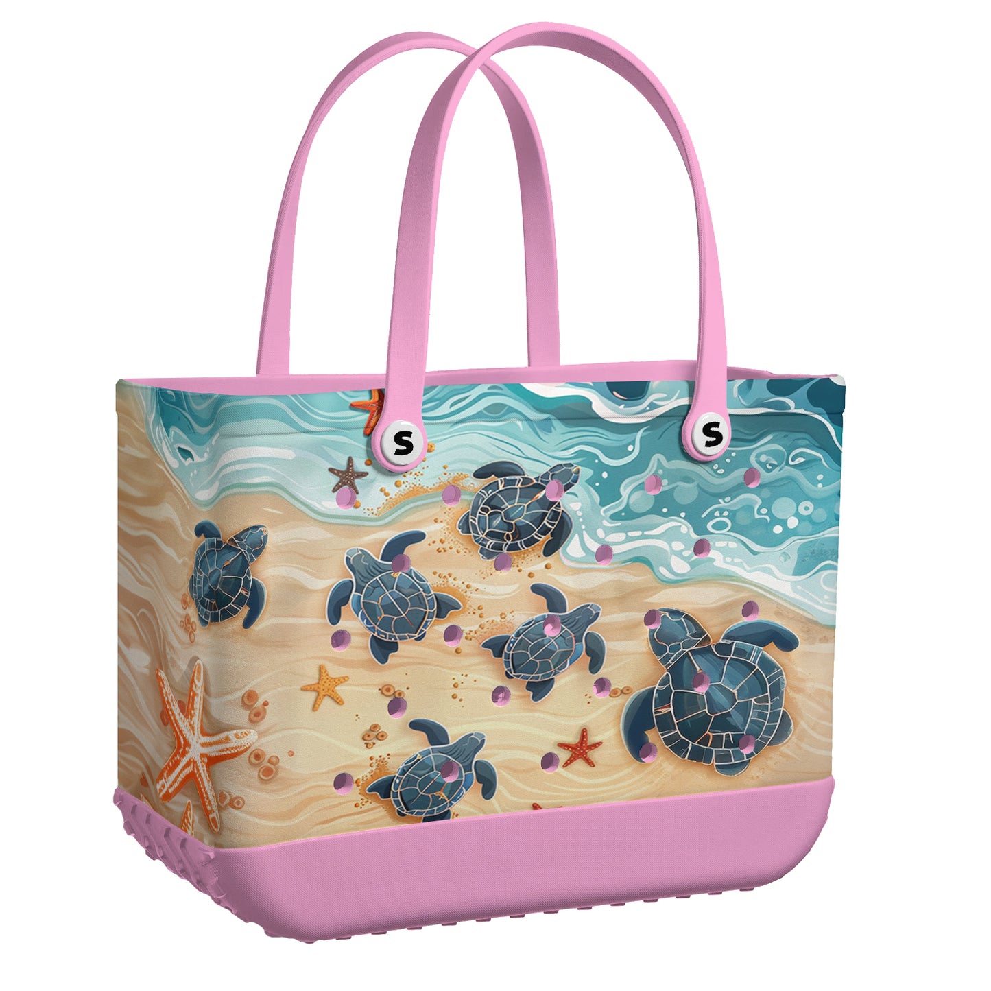 Shineful Beach Bag Ocean Turtle