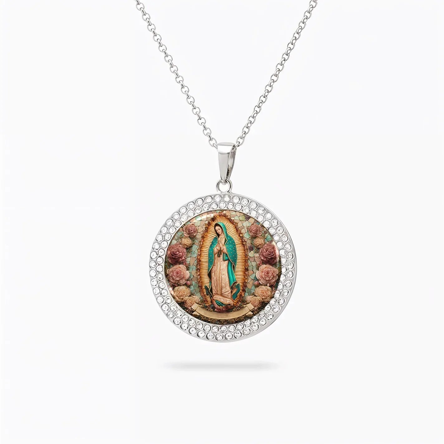 Shineful Necklace Our Lady of Guadalupe