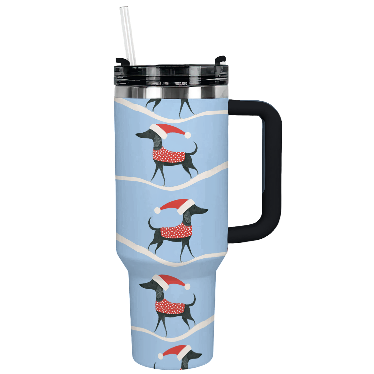 Shineful Tumbler Jolly Dachshund Christmas
