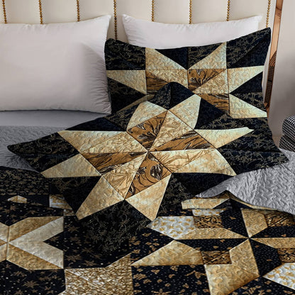 Shineful All Season Quilt 3-Piece Set Luxury Blocks