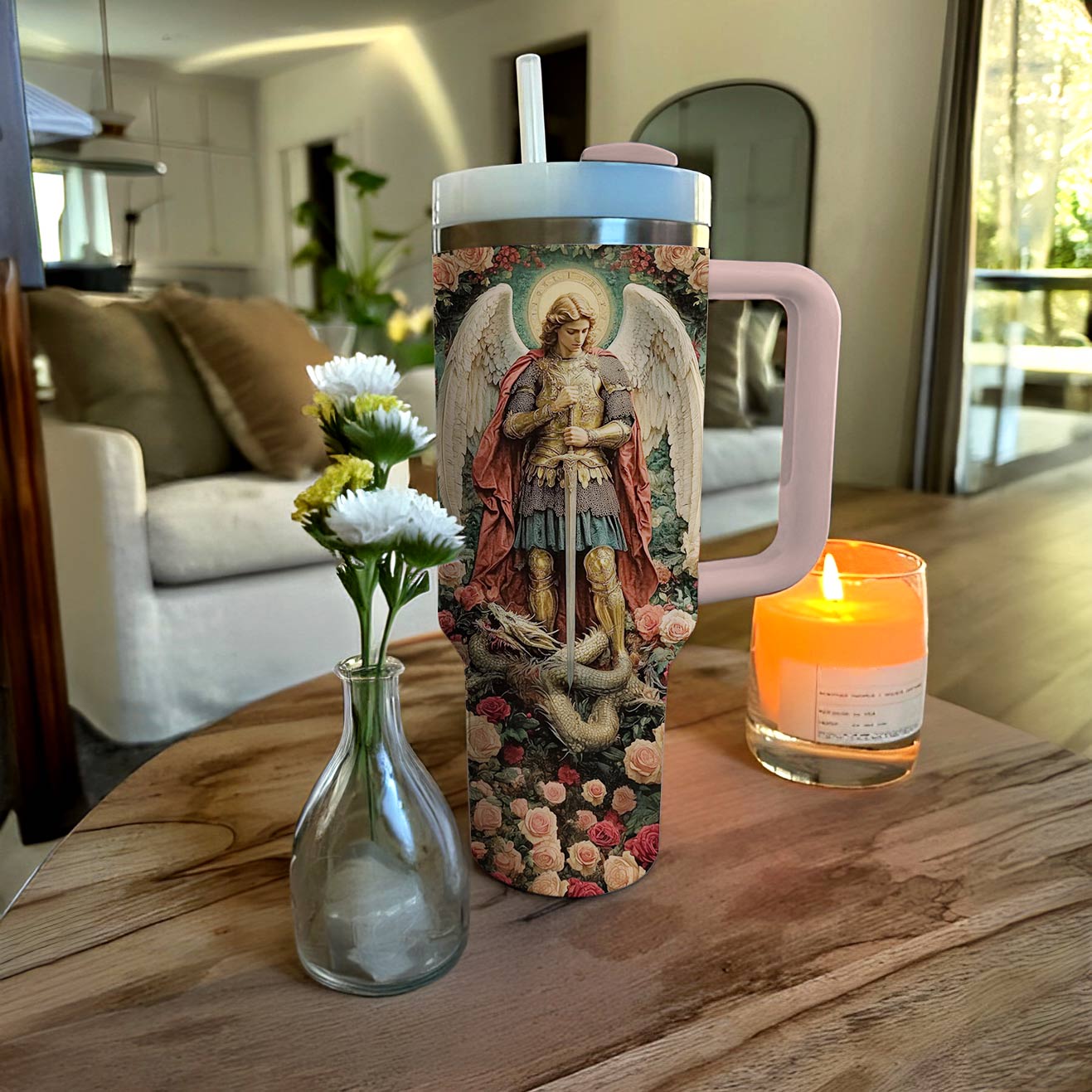 Shineful Tumbler Archangel Michael Glory